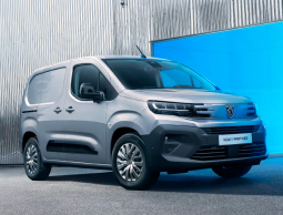 Nuevo Peugeot Partner gris, especialmente diseñado para profesionales
