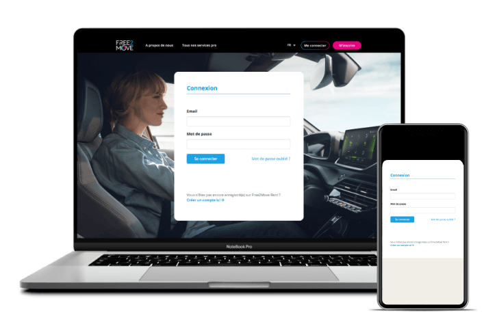 Backoffice desktop and mobile